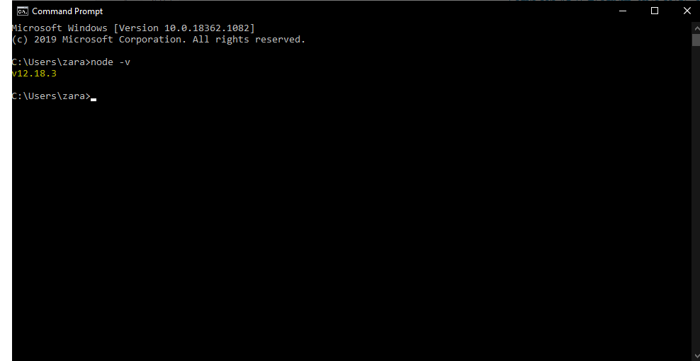 نصب ریکت جی اس : ابزار npm