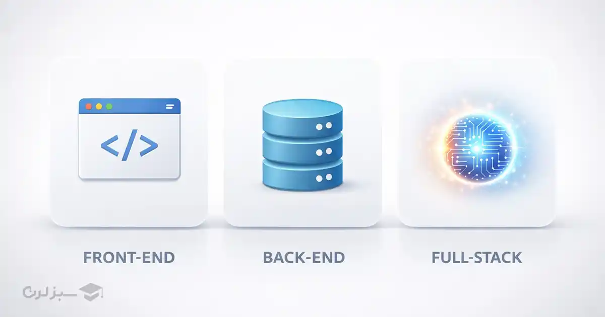 تفاوت فول استک با فرانت‌اند و بک‌اند