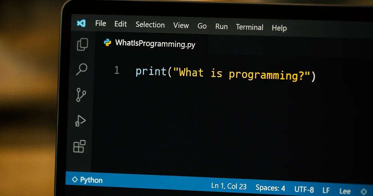 برنامه نویسی چیست؟ توضیح کامل برنامه نویسی