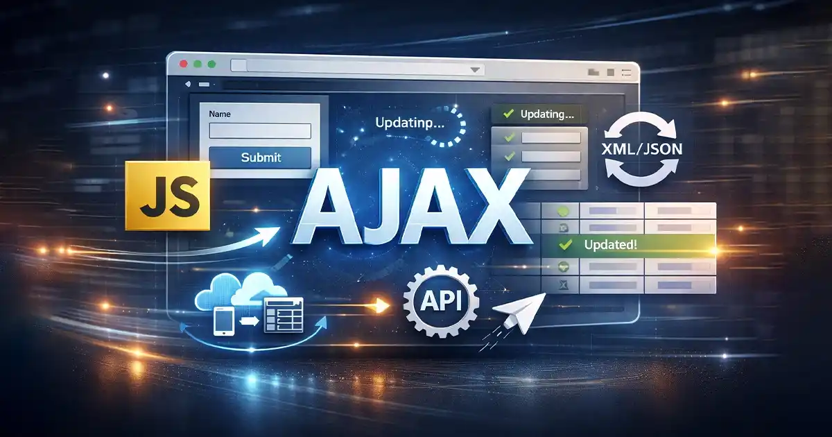 Ajax چیست؟ مفهوم، کاربردها و نمونه کد